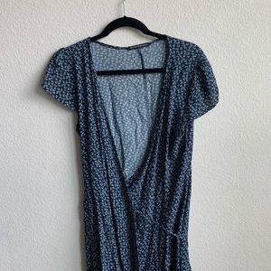 Brandy Melville Floral Wrap Dress